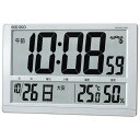 セイコー SEIKO 電波 デジタル時計 SQ433S 温度湿度 六曜表示 掛置兼用 【名入れ】 2