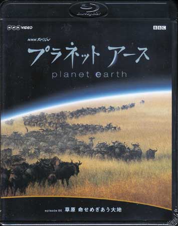 【ストーリー】神秘と美しさにあふれる生命の星・地球の姿を、NHKとBBCが5年の歳月をかけて撮影・制作した自然ドキュメンタリー。誰もみたことのない地球の素顔を、美しいハイビジョン映像で描く。2006年10月に放送された第6集「草原　命せめぎあう大地」を収録。【特典内容】BGV再生モードタイトルNHKスペシャル プラネットアース Episode 6 「草原 命せめぎあう大地」監督出演者受賞・その他発売日2009年2月25日発売元・レーベルNBCユニバーサル・エンターテイメントジャパン仕様メディア形態Blu-rayリージョンコードA言語日本語(オリジナル言語)／日本語(オリジナル言語)字幕日本語字幕収録時間59分JANコード4988102613037製品コードGNXW-7009