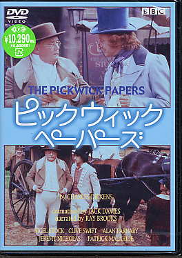 【ストーリー】英国を代表するテレビチャンネルBBCのドラマをDVD化した「BBC Classic Drama」シリーズに、英国文学の巨匠・ディケンズ原作の『ピックウィック・ペーパーズ』が登場。絶えずトラブル続きの冒険旅行クラブ”ピックウィック”の物語を軽快に描く。【特典内容】英文学者小池滋氏による参考資料「ディケンズが活躍した時代背景・社会風俗」「同時代の他の文学者、文学作品との関連」「『ピックウィック・ペーパーズ』の時代背景」タイトルピックウィック・ペーパーズ監督ブライアン・ライトヒル出演者ナイジェル・ストック、クライブ・スイフト、アラン・パナビー受賞・その他発売日2004年3月25日発売元・レーベルアイ・ヴィ・シー仕様メディア形態DVDリージョンコード2言語字幕収録時間297分JANコード4933672229157製品コードIVCF-2292