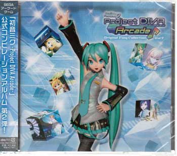 初音ミク -Project DIVA Arcade-Original Song Collection Vol.2 CD