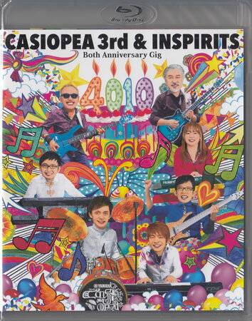 【ストーリー】CASIOPEA結成40周年＆INSPIRITS結成10周年の記念碑的ライブを収録した映像作品。野呂一生本人によるメンバーへのインタビュー等、特典映像も収録。【収録内容】1)TOKIMEKI 〔CASIOPEA 3rd & INSPIRITS Full Member〕2)TIEBREAKER 〔CASIOPEA 3rd & INSPIRITS Full Member〕3)太陽風 〔CASIOPEA 3rd & INSPIRITS Full Member〕4)CHASE THE DREAM 〔INSPIRITS〕5)FULL OPEN 〔INSPIRITS〕6)HIGH-FIVE 〔INSPIRITS〕7)SIMPLY&SLOWLY 〔INSPIRITS〕8)LIBERATION 〔INSPIRITS〕9)NOTHING ELSE 〔INSPIRITS〕10)FLAMING 〔INSPIRITS〕11)RIDE ON THE DREAM 〔INSPIRITS〕12)DAYS OF FUTURE 〔CASIOPEA 3rd〕13)MODE TO START 〔CASIOPEA 3rd〕14)ME・ZA・ME 〔CASIOPEA 3rd〕15)FUNK U VERY MUCH★ 〔CASIOPEA 3rd〕16)FLASH! 〔CASIOPEA 3rd〕17)J.K.G. 〔CASIOPEA 3rd〕18)TAKE ME 〔CASIOPEA 3rd〕19)GALACTIC FUNK 〔CASIOPEA 3rd〕20)AUTBAHN 〔CASIOPEA 3rd & INSPIRITS 混合Member〕21)MID-MANHATTAN 〔CASIOPEA 3rd & INSPIRITS 混合Member〕22)ECCENTRIC GAMES 〔CASIOPEA 3rd & INSPIRITS 混合Member〕23)A・O・ZO・RA 〔CASIOPEA 3rd & INSPIRITS Full Member〕24)WIND'S COLOR 〔CASIOPEA 3rd & INSPIRITS Full Member〕27)GOLDEN WAVES 〔ENCORE〕 【特典内容】タイトルBoth Anniversary Gig 4010 ／ CASIOPEA 3rd & INSPIRITS監督出演者CASIOPEA 3rd & INSPIRITS受賞・その他発売日2018年5月9日発売元・レーベルハッツアンリミテッド仕様メディア形態Blu-rayリージョンコードフリー言語日本語(オリジナル言語)字幕収録時間179分+特典40分JANコード4582137899512製品コードHUXD-10951