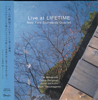 【ストーリー】【収録内容】1)Sweet and Lovely (Coleman Hawkins)2)For Heaven's Sake (Don Meyer, Elise Bretton, Sherman Edwards)3)Giant Steps (John Coltrane)4)Nefertiti (Wayne Shorter)5)The Turnaround (Hank Mobley)6)Hidden Fondness (David Berkman) 【特典内容】タイトルLIVE AT LIFETIME ／ ニューヨーク・スタンダーズ・カルテット監督出演者ニューヨーク・スタンダーズ・カルテット受賞・その他発売日2013年1月23日発売元・レーベルダイキムジカ仕様メディア形態CDリージョンコード言語字幕収録時間JANコード4560326410236製品コードDMCD-23