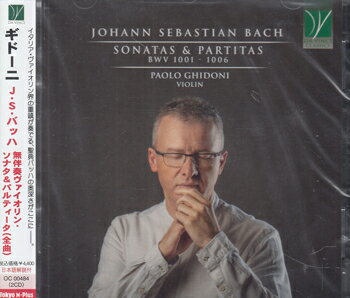 Composer: Ka Line - J.S.バッハ：無伴奏ヴァイオリン・ソナタ&パルティータ BWV.1001-1006(全曲) ／ パオロ・ギドーニ [CD]