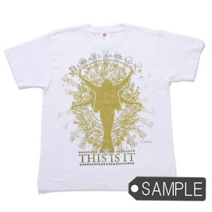 Michael Jackson This Is It Silhouette Crest T-shirt Sサイズ [Tシャツ]