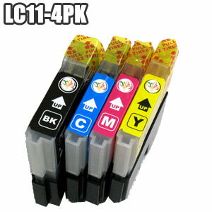 LC11-4PK 4色セット【送料無料】 互換