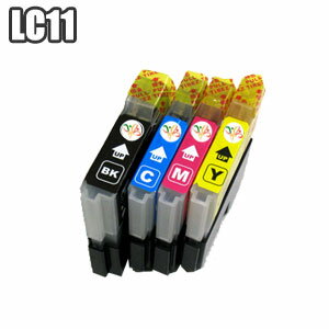 LC11-4PK 選べる 8色セット 8個自由選択 互換インク ブラザー LC11 br ther LC11BK LC11C LC11M LC11Y MFC-6890 6490 5890 J950 935 930 J855 J850 J805 J800 735 J700 695 675 670 J615 495 490 DCP-J715N 595 535 J515 390 385