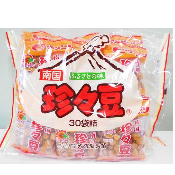 【駄菓子珍味】南国珍々豆30袋（大阪屋製菓）/