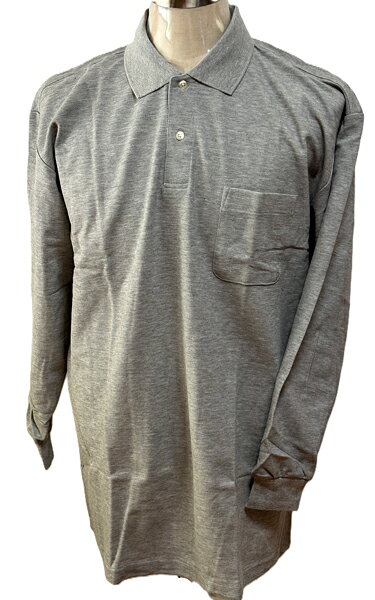 Japanese Cotton-Poly Pique Polo Shirt (Size 4L, Slight Imperfection)