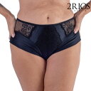 2RIOS ドイスヒオス◆ブラジル 下着 インナーウェア ブラジリアンランジェリー ショーツ パンツ シンプル スタンダード ブラジリアンカット マイクロファイバー 大きいサイズ プラスサイズ リブ レース 2r-22440