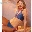 【均一SALE】agua doce アグアドーセ◆ブラジル ブラジリアン水着 ビーチウェア タンキニ 無地 ブラジリアン シンプル バイカラー 水着 ホルターネ...
