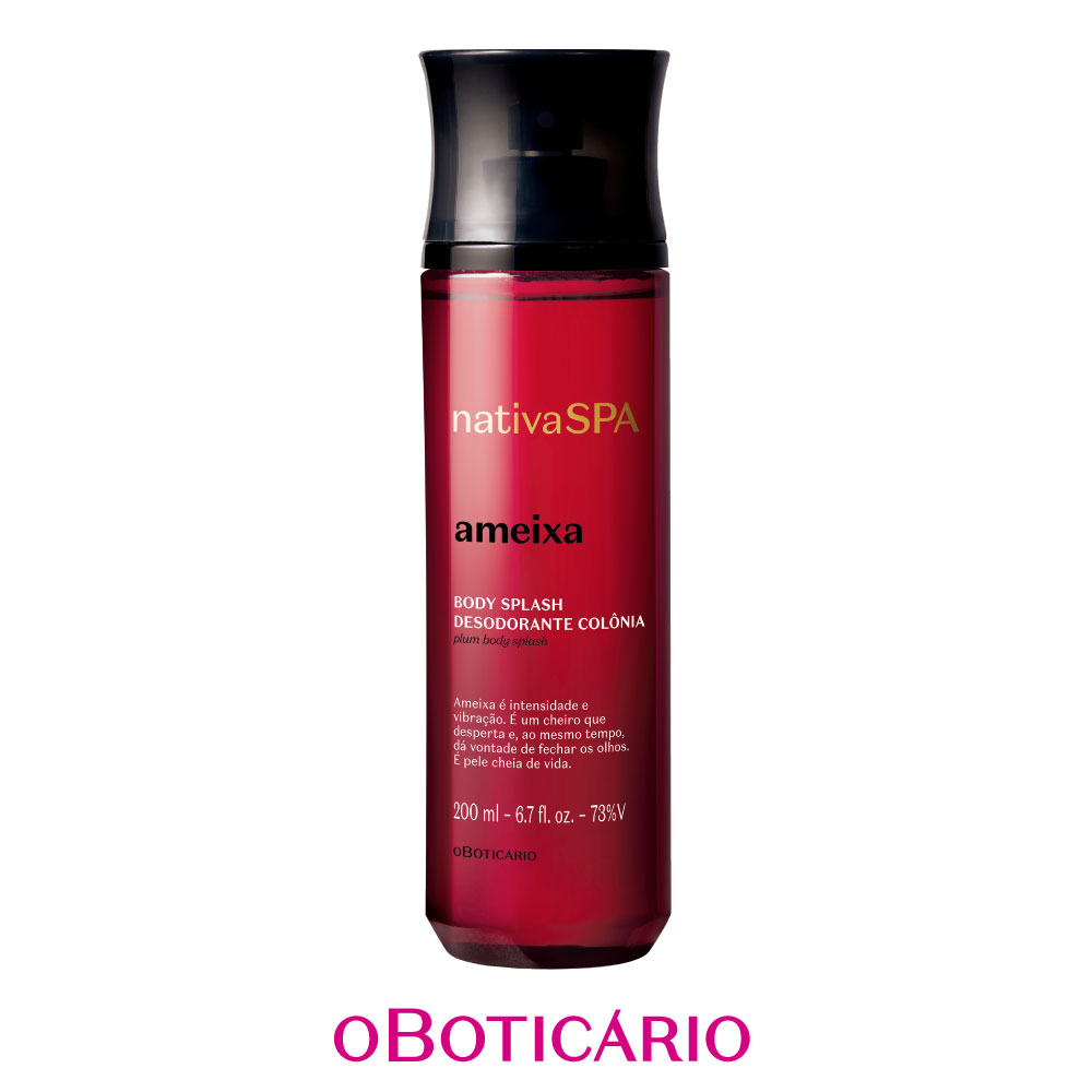 オ・ボチカリオ ナチーバ スパ スプラッシュ コロン AME プルーン OBOTICARIO NATIVA SPA BODY SPLASH AMEIXA 200ml