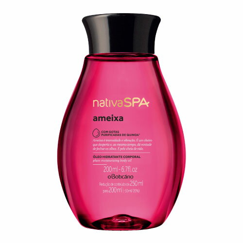 オ ボチカリオ ナチーバスパ エキゾチック ボディオイル AME アメーシャ◆oBoticario NATIVA SPA OLEO HIDRATANTE CORPORAL AMEIXA 200ml