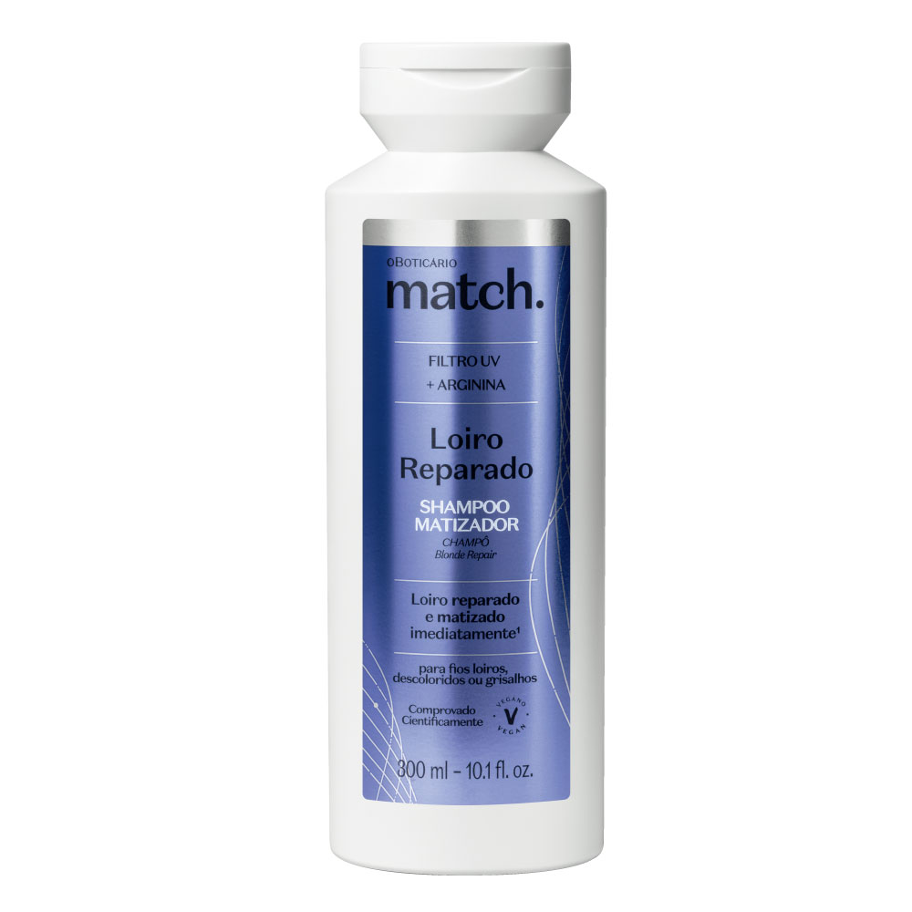 オ ボチカリオ マッチ シャンプー LOIRO ブロンズカラー◆OBOTICARIO MATCH SHAMPOO LOIRO RAPARADO 300ml