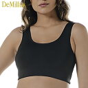 【新商品】DeMillus デミルス◆ブラジル ブラジルスポーツウェア スポーツブラ ブラジャー フィットネス シームレス ヨガ スポーツ スポブラ パットなし 2重仕様 無地 リバーシブル de61902