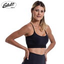 Esbelt エスベルト◆ブラジル ブラジルランジェリー スポーツウェア トップ スポブラ パット無し ブラック メッシュ ストレッチ esb-9000s