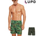 【値下げしました】LUPO ルポ◆ブラジル ブラジルランジェリー パンツ 下着 メンズ ショーツ ロングトランクス ショーツ ロングタイプ コットン 南国リゾー...