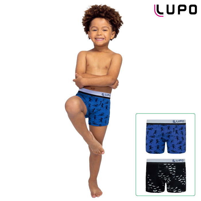 【新商品】LUPO ルポ◆ブラジル ブラジルランジェリー パンツ 下着 キッズ 男児 ショーツ ボクサー ウエ..