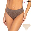 【新商品】LUPO ルポ◆ブラジル ブラジルランジェリー ブラジリアンショーツ パンティー ショーツ パンツ 下着 ブラジリアンカット 織模様 スポーツ スポーティ セットアップ可 lp40338