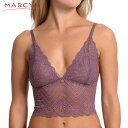 【50%OFF】MARCYN マルシン◆ブラジルランジェリー ブラジル 下着 ブラジャー パット無し フルカップブラジャー 総レース ノンワイヤー チャーム付き リボン mrc622012