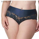 【50%OFF】MARCYN マルシン ブラジルランジェリー ショーツ フルバック フロントレース リボンチャーム付き mrc574023
