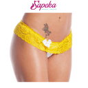 【50%OFF】SAPEKA サペッカ◆ブラジルランジェリー ブラジル ショーツ パンティ パンツ 下着 リボン レース Tバック sap4286