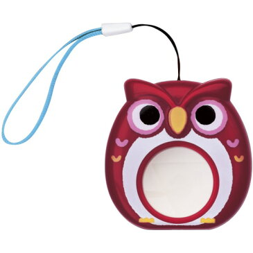 【フクロウ あると便利なミニルーペ】景品/粗品/アニマル/虫眼鏡/老眼鏡/しおり/本/イベント/ふくろう