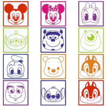 【ディズニー　ブロック型スタンプ】景品/粗品/文具/ミッキー/ミニー/disney