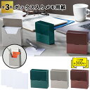 【ボックス入りメモ用紙】文具 粗品 プチギフト 景品 ノベルティー メモ帳 イベント たっぷり
