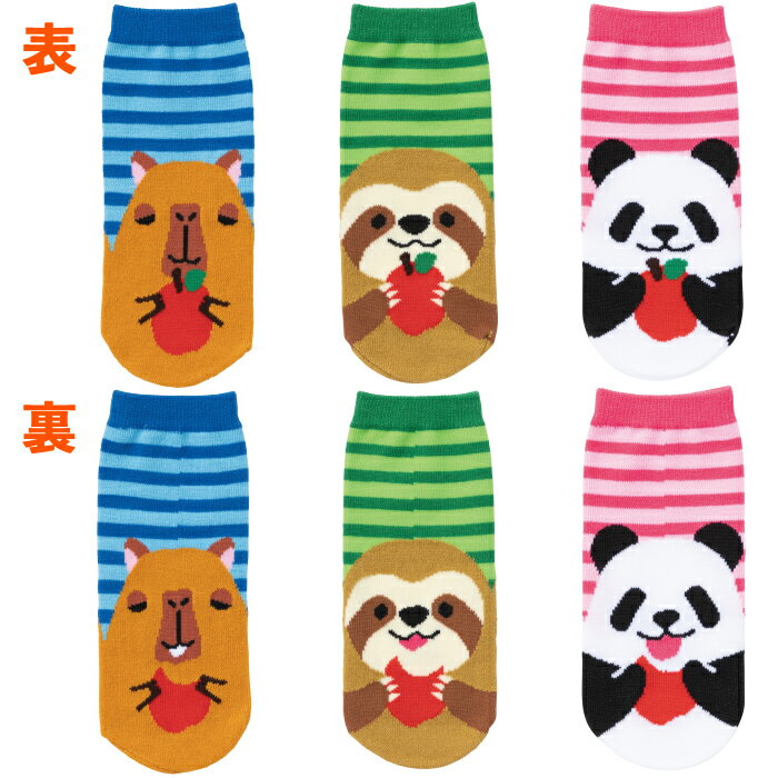 【のんびり日和 ペットボトルカバー】ボトルカバー かわいい おしゃれ 靴下 景品 粗品 イベント パンダ カピパラ ナマケモノ アニマル