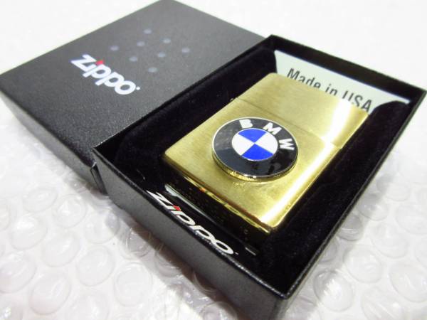 BMW Zippo 真鍮製ジッポライター/ゴー