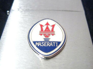 マセラティ Zippo ジッポライター/シルバー MASERATI