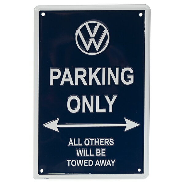 今季ブランド 楽天市場】Volkswagen Parking Onlyの通販 看板
