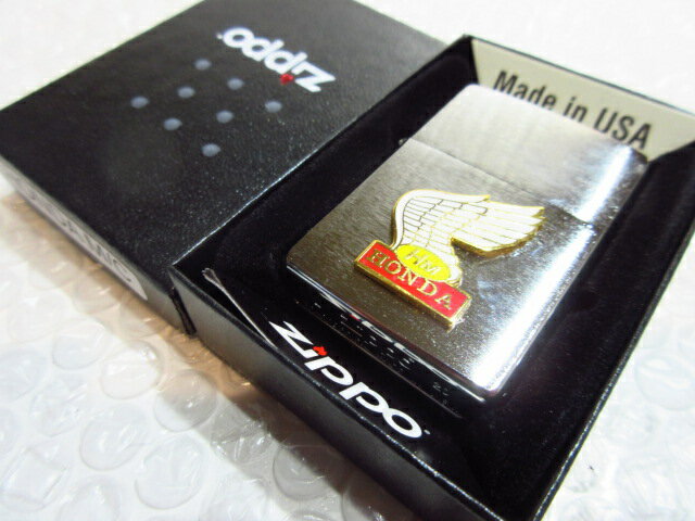 ホンダ・バイク Zippo/ジッポライター・シルバー HONDA