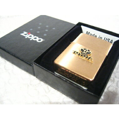 トヨタ/エンブレム Zippo 真鍮製ジッ