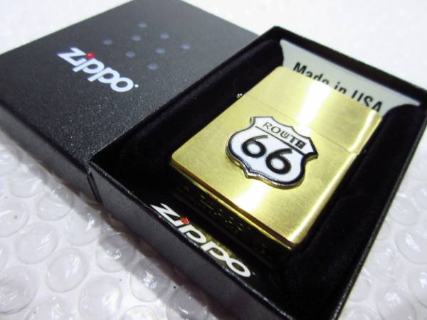ルート66 ジッポライター/真鍮製 ROUTE 66 【ZIPPO】