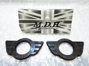 MINI F55/F56/F60 ドアロックウイング/ブラック&クローム 2PCS【I LOVE MINI】