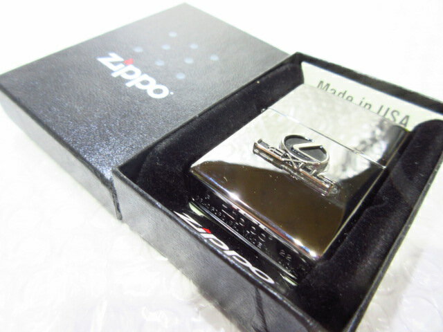 レクサス Zippo/ジッポライター・クローム LEXUS/SVロゴ＆エンブレム【type4】