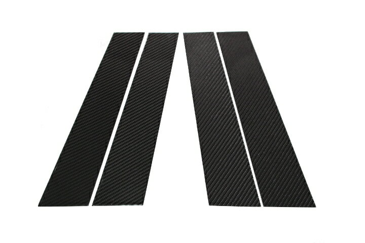 VW T-ROC(A1) BKカーボン ピラーパネル 4PCS 【AutoStyle】