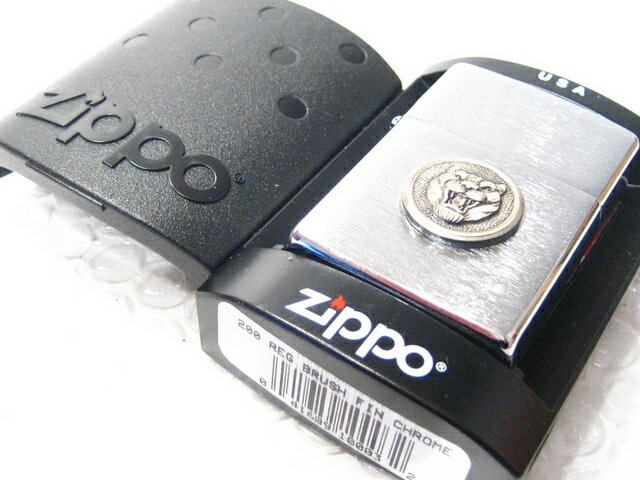 ジャガー・フェイス Silver製・Zippo ジッポライター/シルバー 【JAGUAR FACE】