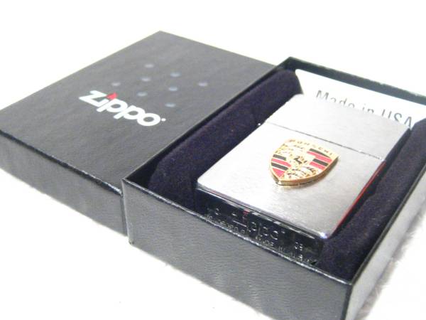 ポルシェ Zippo/ジッポライター シルバー PORSCHE 【ZIPPO】