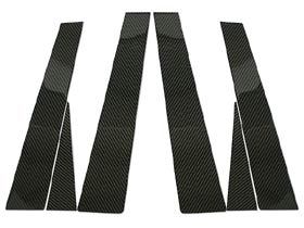 VW トゥアレグ/7L BKリアルカーボン・ピラーパネル 6pcs 【AutoStyle】