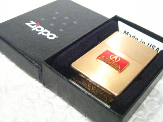 アキュラ Zippo ジッポライター・真鍮製 ACURA