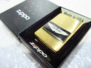 アストンマーチン Zippo 真鍮製ジッポライター/ゴールド ASTON MARTIN