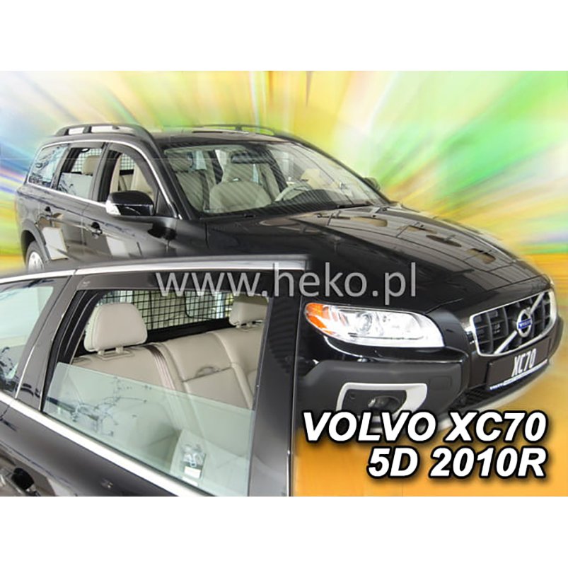 ボルボ/VOLVO V70/XC70(BB) ドアバイザーF＆Rset【Team HEKO/ヘコ製】