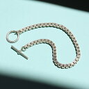 M&S VENETIAN CHAIN SILVER BRACELET/ヴェネチアン チェーン シルバーブレスレット SC me01 br03