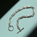 M&S CUT ROPE CHAIN SILVER BRACELET/カットロープ チェーン シルバーブレスレット me01 br03