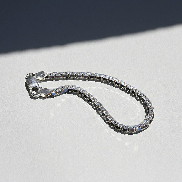 乐天商城 - M&S CUT VENETIAN CHAIN STERLING SILVER BRACELET me01 br03