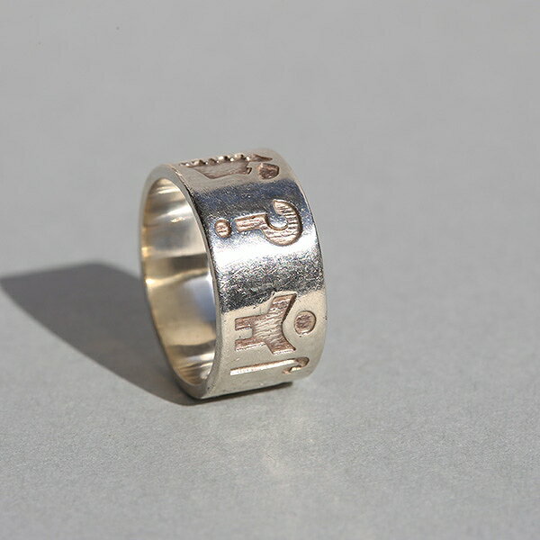 乐天商城 - IRELAND DUBLIN HALLMARKED MICHAEL D. HILLIAR “HISTORY OF IRELAND” SILVER BAND RING JP15 me01 ri04