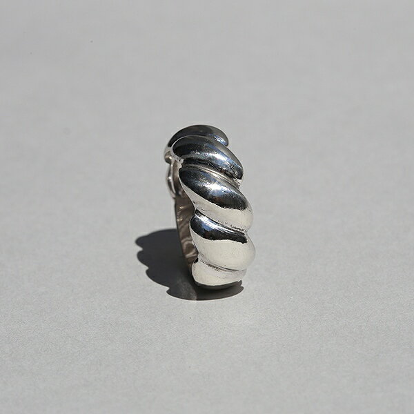 乐天商城 - VINTAGE ITALY STERLING SILVER CROISSANT RING JP18.5 me01 ri04