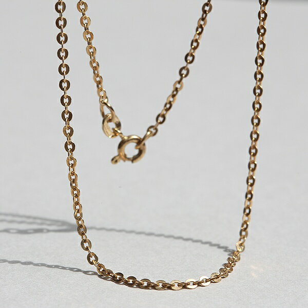 乐天商城 - VINTAGE UNOAERRE 9CT GOLD 2mm x 40cm TRACE CHAIN NECKLACE ne02 me01 ch6
